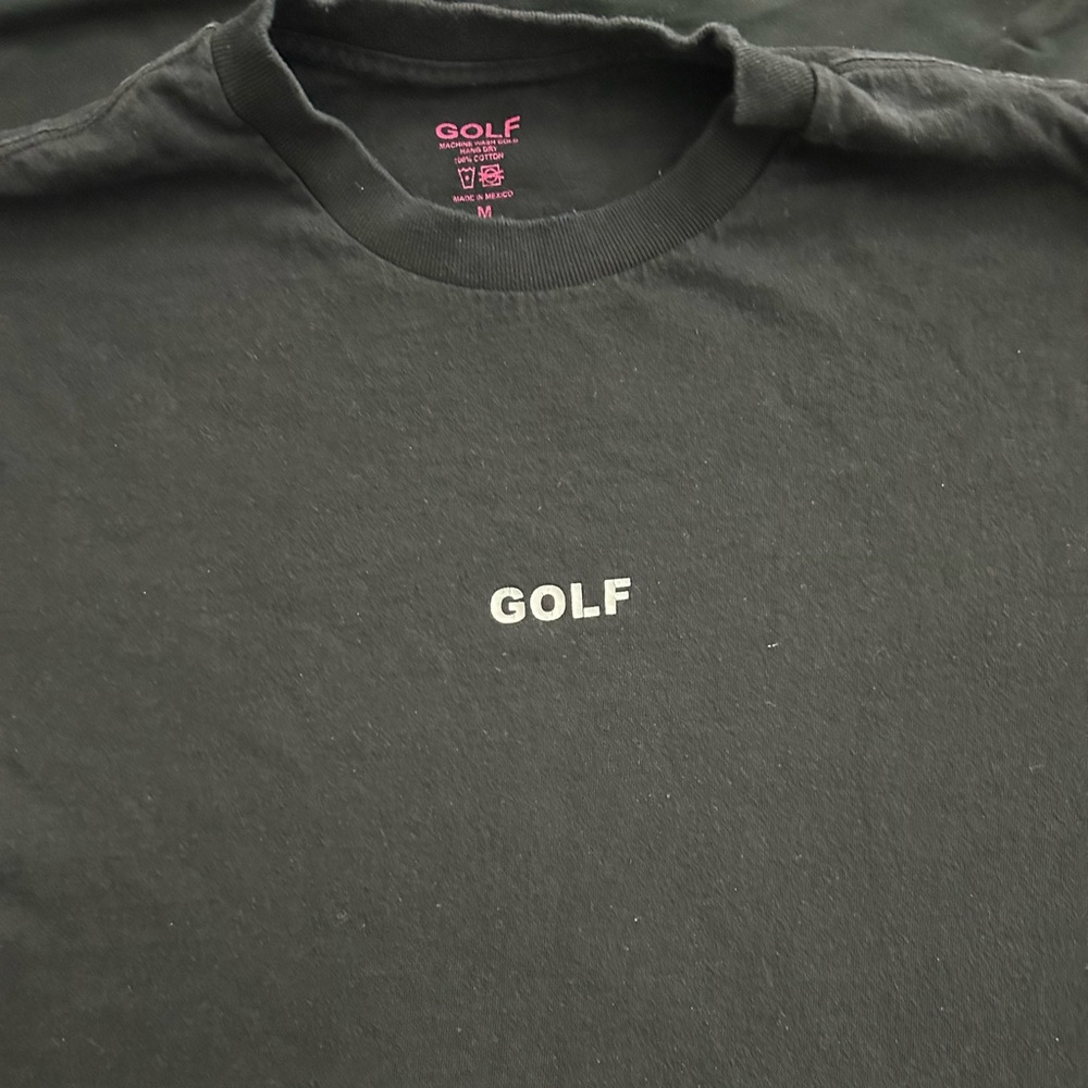 Black golf wang tee